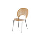 Open Back Dining Side Chair Armless Contemporary Kitchen Dining Chairs