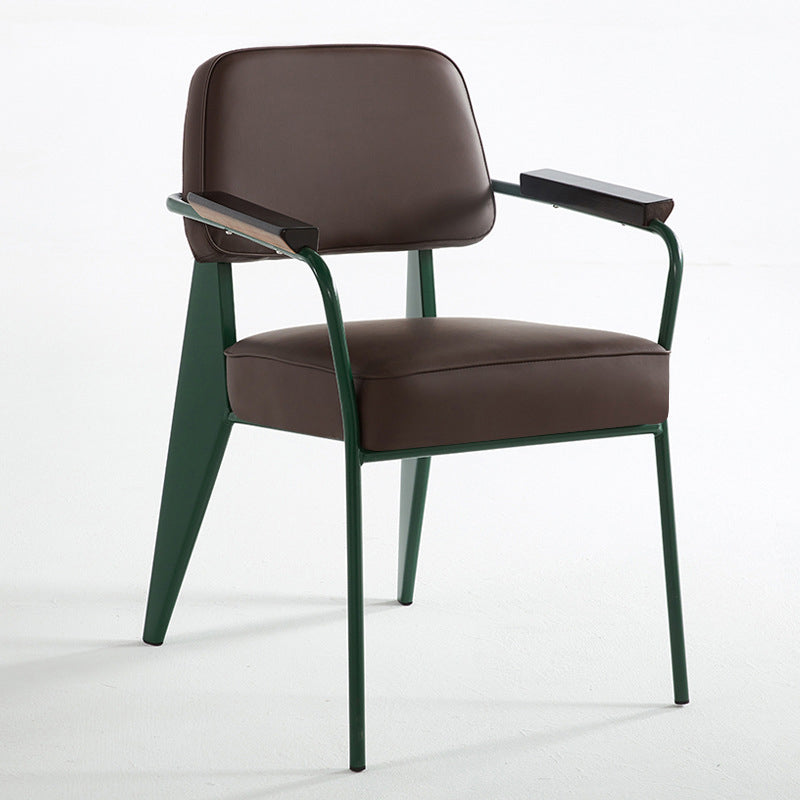 Sedie da pranzo in pelle PU Sedia da pranzo da pranzo in cucina contemporanea