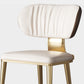 Glam Open Back Dining Chair Gold Legs Dining Room Side Chair Clearhalo 'Dining Chairs' 'Dining Tables & Seating' 'dining_chair' 'furn' 'furn_dining_chair' 'Furniture' 'Kitchen & Dining Furniture' 6635302