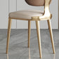 Glam Open Back Dining Chair Gold Legs Dining Room Side Chair Clearhalo 'Dining Chairs' 'Dining Tables & Seating' 'dining_chair' 'furn' 'furn_dining_chair' 'Furniture' 'Kitchen & Dining Furniture' 6635303