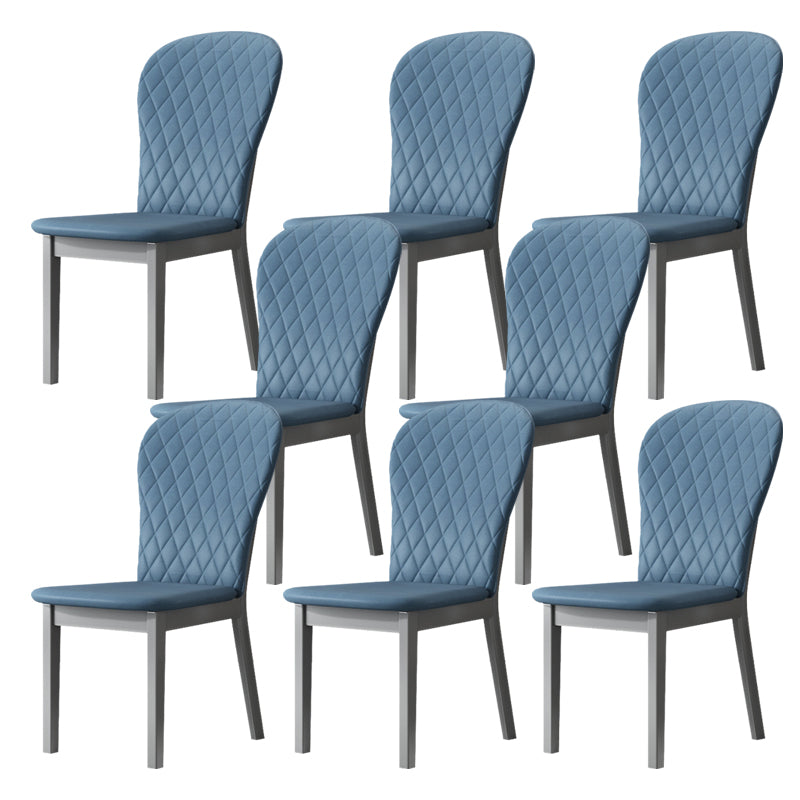 Sedia laterale per interni industriali in legno parsons sedia a braccia