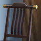 Wood Modern Patio Side Chair Slat Back Side Chair for Home Use