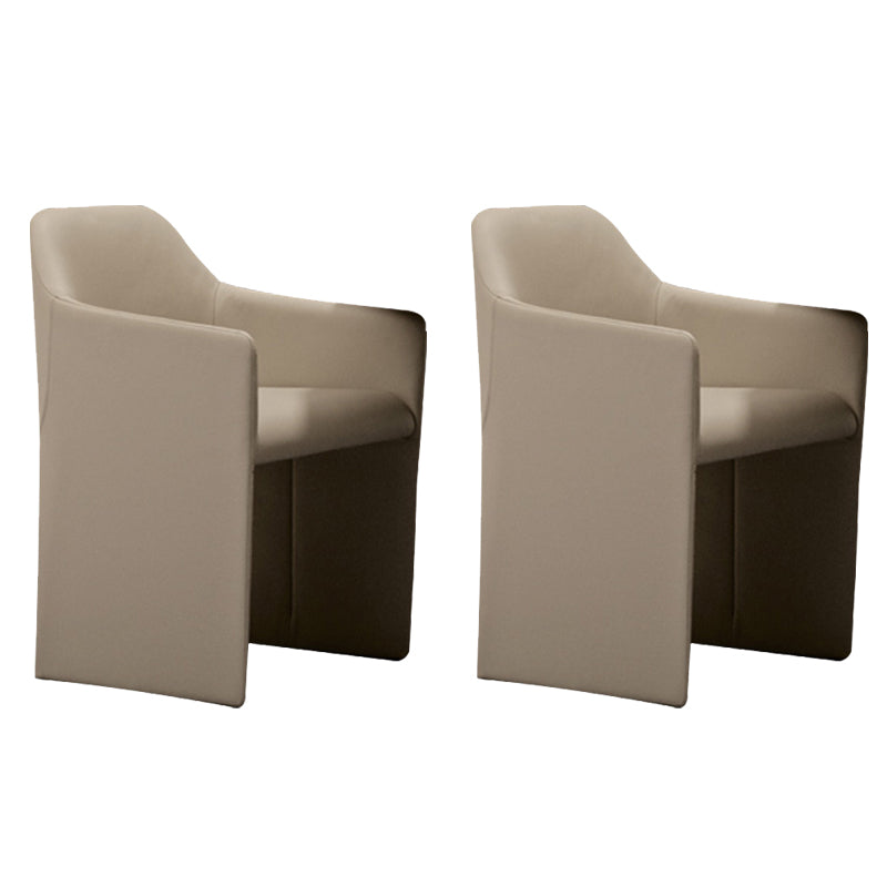 Dining Room Upholstered Arm Chair Contemporary Parsons Chair