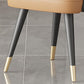 Silla de comedor de cocina moderna silla de cuero por imitación silla de brazo tapizado
