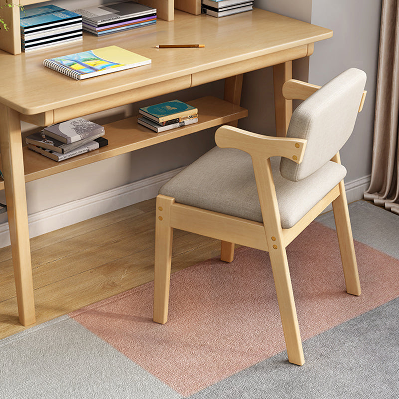 Wood Side Dining Chairs Modern Style Indoor-Outdoor Side Chair Clearhalo 'Dining Chairs' 'Dining Tables & Seating' 'dining_chair' 'furn' 'furn_dining_chair' 'Furniture' 'Kitchen & Dining Furniture' 6635543