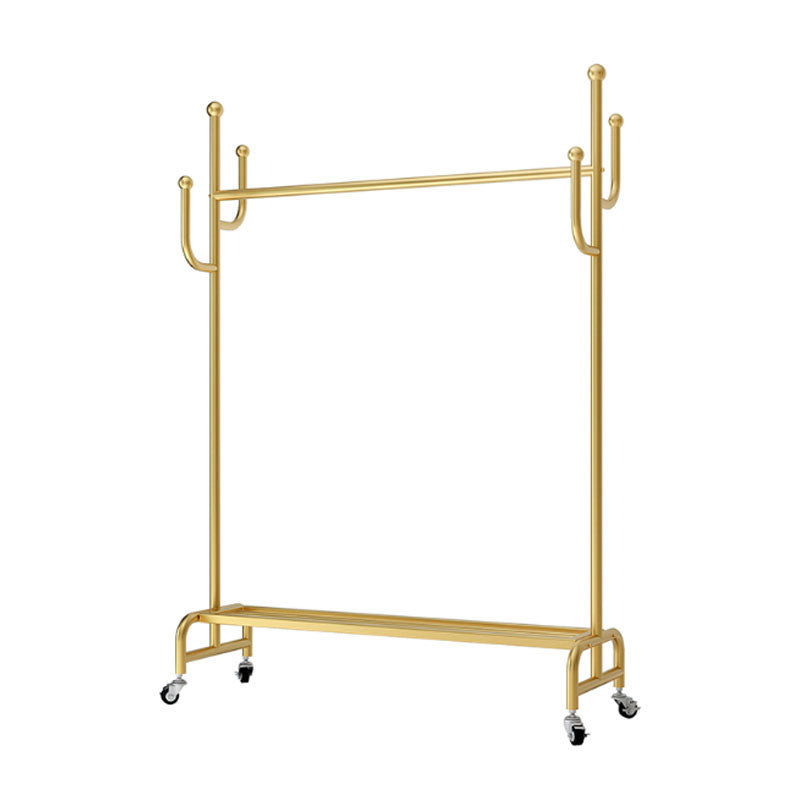 Hanchos de estante de estilo moderno Diseño de la rejilla de metal de pie para sala de estar para sala de estar