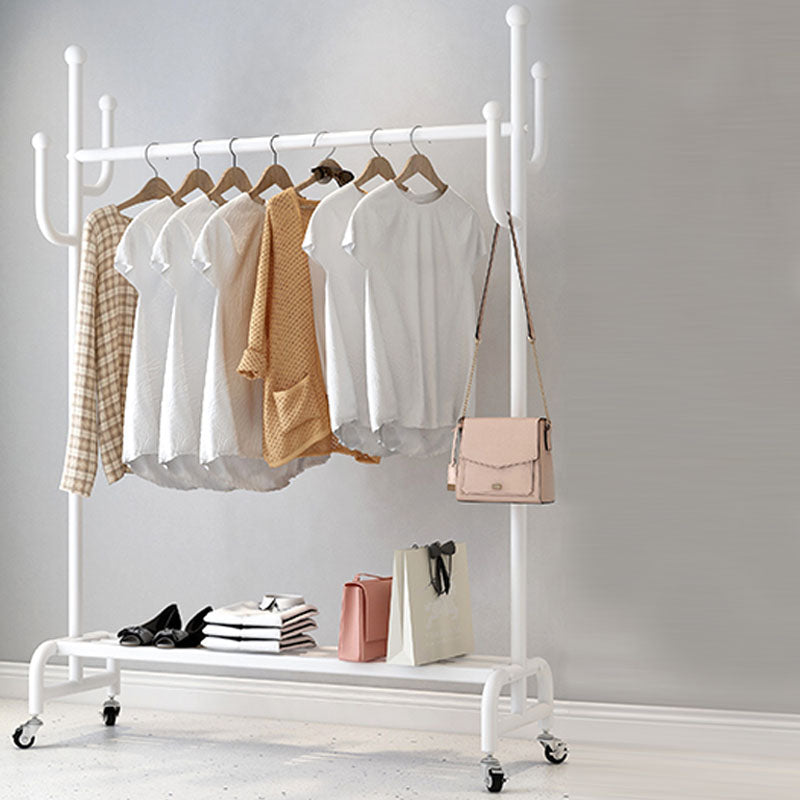 Hanchos de estante de estilo moderno Diseño de la rejilla de metal de pie para sala de estar para sala de estar