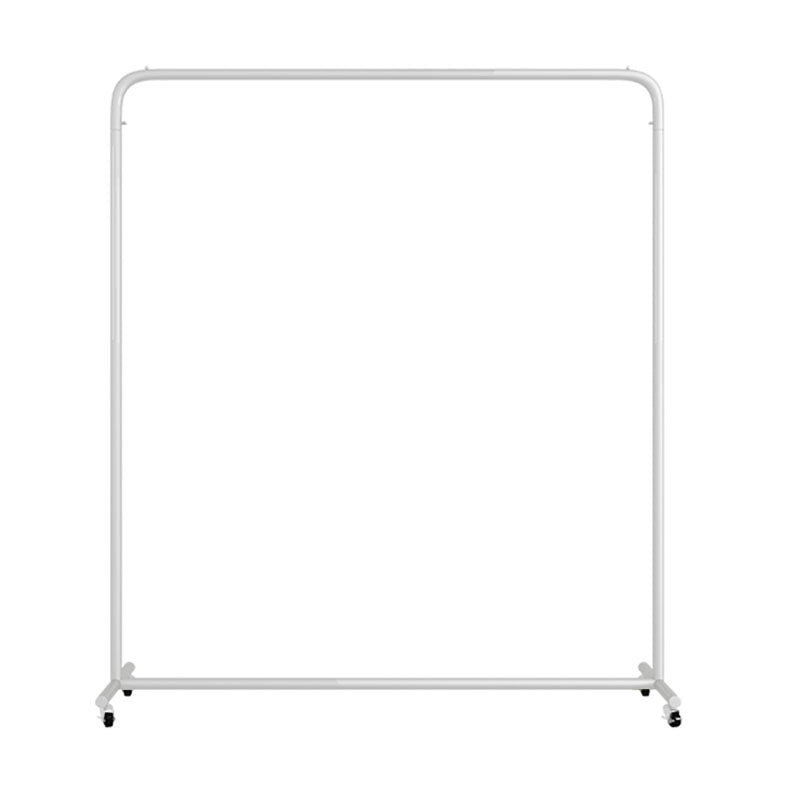 Contemporary Coat Rack Hanging Rail Metal Framed Entryway Kit Clearhalo 'Entry & Mudroom Furniture' 'furn' 'furn_hall_tree_coat_racks' 'Furniture' 'Hall Trees & Coat Racks' 'hall_tree_coat_racks' 6635723