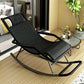 Modern Recliner Chair Color Block Rattan Rocker Chair with Dark Legs Black Clearhalo 'Chairs & Seating' 'furn' 'furn_rocking_chairs' 'Furniture' 'Living Room Furniture' 'Rocking Chairs' 'rocking_chairs' 6635983