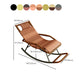 Modern Recliner Chair Color Block Rattan Rocker Chair with Dark Legs Clearhalo 'Chairs & Seating' 'furn' 'furn_rocking_chairs' 'Furniture' 'Living Room Furniture' 'Rocking Chairs' 'rocking_chairs' 6635996