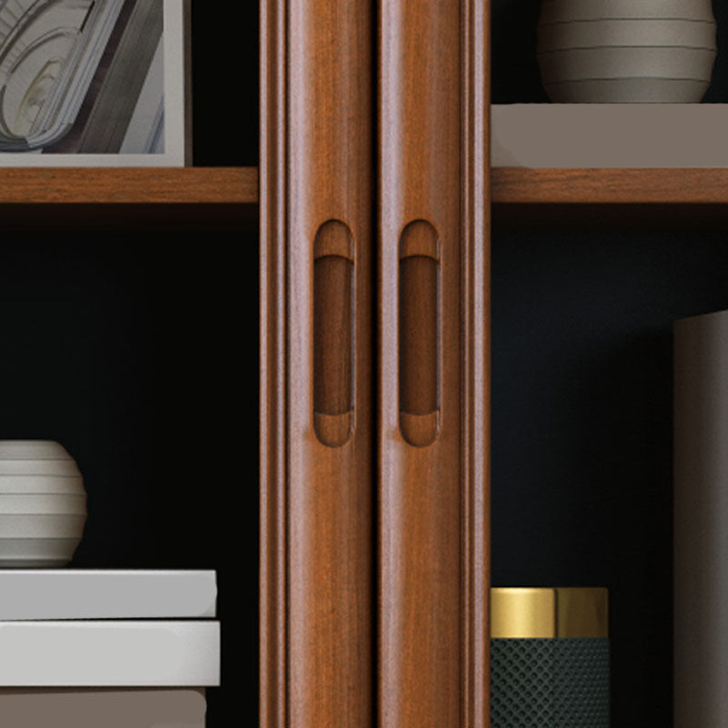 Archivo tradicional Archivo de madera Archivo vertical con estantes