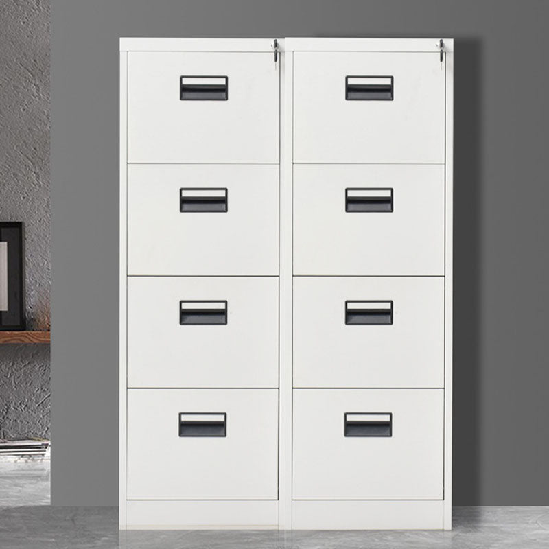Vertical File Cabinet Metal Simple File Cabinet with Drawers for Office Clearhalo 'Filing Cabinets' 'filling_cabinets' 'furn' 'furn_filling_cabinets' 'Furniture' 'Office Furniture' 6636077