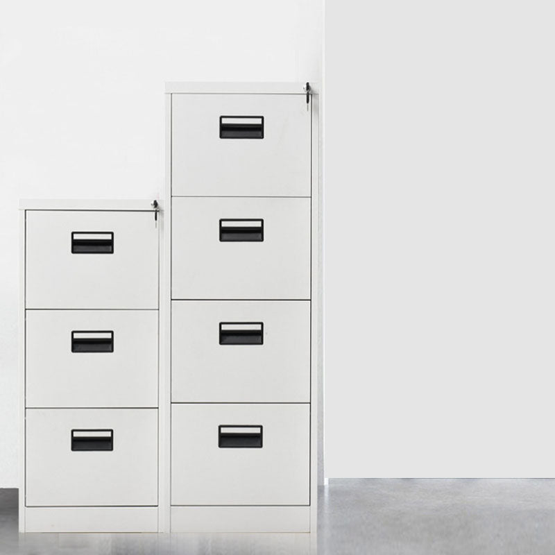 Vertical File Cabinet Metal Simple File Cabinet with Drawers for Office Clearhalo 'Filing Cabinets' 'filling_cabinets' 'furn' 'furn_filling_cabinets' 'Furniture' 'Office Furniture' 6636078