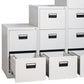 Vertical File Cabinet Metal Simple File Cabinet with Drawers for Office Clearhalo 'Filing Cabinets' 'filling_cabinets' 'furn' 'furn_filling_cabinets' 'Furniture' 'Office Furniture' 6636079