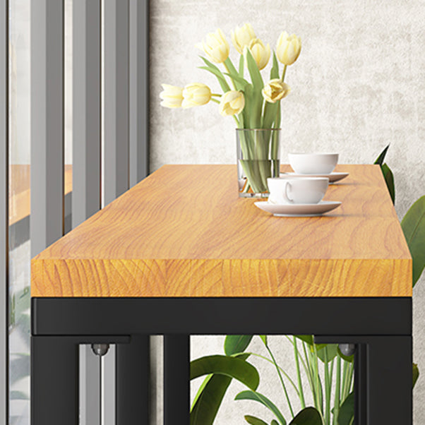 Industrial Style Bar Set 1/4/7/13 Pieces Solid Wood Rectangle Pub Dining Set Clearhalo 'Bar Furniture' 'furn' 'furn_home_bar_bar_sets' 'Furniture' 'Home Bars & Bar Sets' 'home_bar_bar_sets' 'Kitchen & Dining Furniture' 6636333