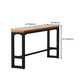 Industrial Style Bar Set 1/4/7/13 Pieces Solid Wood Rectangle Pub Dining Set Clearhalo 'Bar Furniture' 'furn' 'furn_home_bar_bar_sets' 'Furniture' 'Home Bars & Bar Sets' 'home_bar_bar_sets' 'Kitchen & Dining Furniture' 6636339