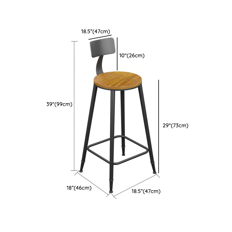 Industrial Style Bar Set 1/4/7/13 Pieces Solid Wood Rectangle Pub Dining Set Clearhalo 'Bar Furniture' 'furn' 'furn_home_bar_bar_sets' 'Furniture' 'Home Bars & Bar Sets' 'home_bar_bar_sets' 'Kitchen & Dining Furniture' 6636352