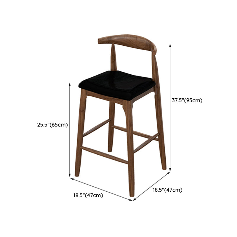 Brown 1/2/3 Pieces Pub Dining Set Solid Wood Table and Stool Set Clearhalo 'Bar Furniture' 'furn' 'furn_home_bar_bar_sets' 'Furniture' 'Home Bars & Bar Sets' 'home_bar_bar_sets' 'Kitchen & Dining Furniture' 6636397