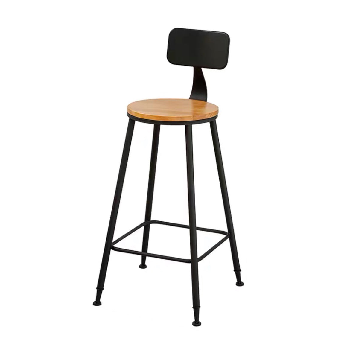 Rectangular Counter Height Pub Set 1/2/4/5 Pieces Pub Dining Set Black 30"H Stool (Single) Clearhalo 'Bar Furniture' 'furn' 'furn_home_bar_bar_sets' 'Furniture' 'Home Bars & Bar Sets' 'home_bar_bar_sets' 'Kitchen & Dining Furniture' 6636414