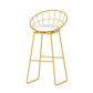 Rectangular Bar Stool and Table Set 1/3 Pieces Pub Table Set for Dining Room Gold 30"H Stool (Single) Clearhalo 'Bar Furniture' 'furn' 'furn_home_bar_bar_sets' 'Furniture' 'Home Bars & Bar Sets' 'home_bar_bar_sets' 'Kitchen & Dining Furniture' 6636474