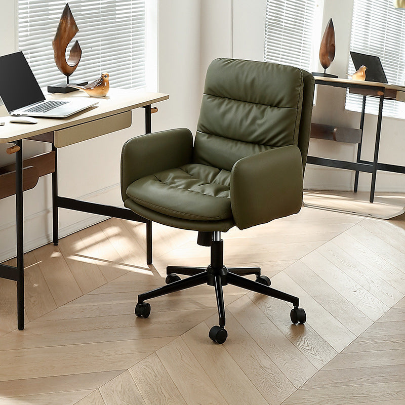 Chaise de bureau moderne Hauteur de siège réglable chaise de bureau avec roues