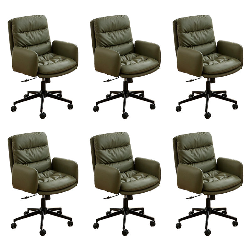 Chaise de bureau moderne Hauteur de siège réglable chaise de bureau avec roues