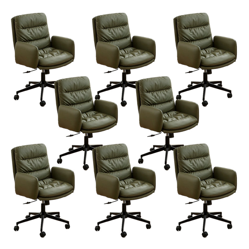 Chaise de bureau moderne Hauteur de siège réglable chaise de bureau avec roues