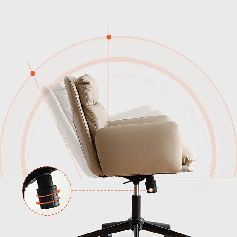 Chaise de bureau moderne Hauteur de siège réglable chaise de bureau avec roues