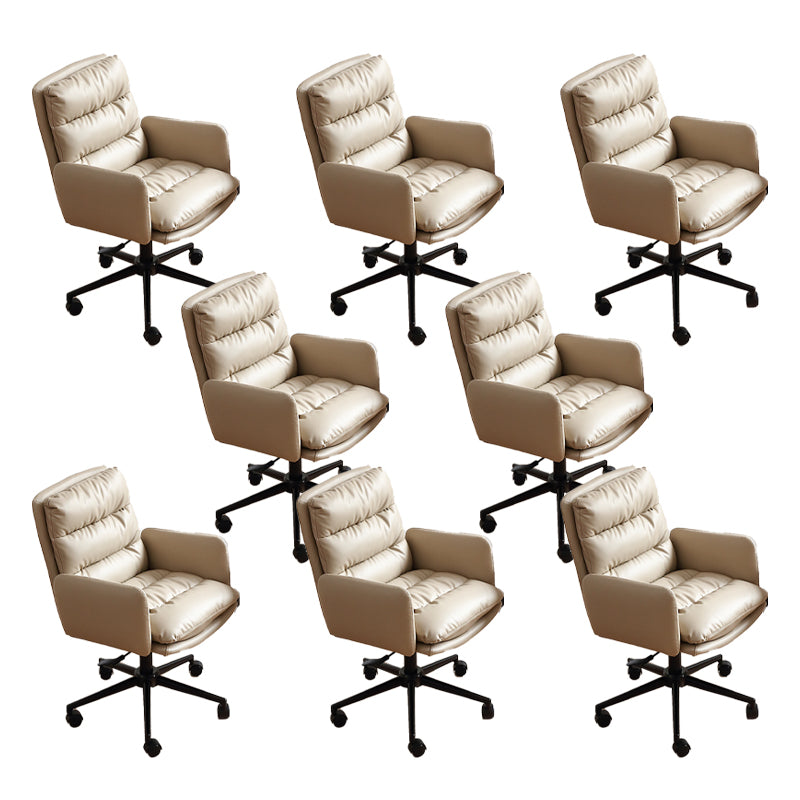 Chaise de bureau moderne Hauteur de siège réglable chaise de bureau avec roues