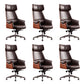 Modern No Arm Executive Chair Height-adjustable Managers Chair for Office 6 Piece Set Clearhalo 'furn' 'furn_office_chair' 'Furniture' 'Office Chairs' 'Office Furniture' 'office_chair' 6636616