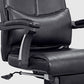 Modern Office Chair Padded Arms Adjustable Seat Height Desk Chair with Wheels Clearhalo 'furn' 'furn_office_chair' 'Furniture' 'Office Chairs' 'Office Furniture' 'office_chair' 6636659