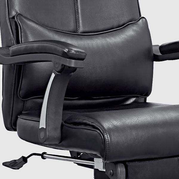 Modern Office Chair Padded Arms Adjustable Seat Height Desk Chair with Wheels Clearhalo 'furn' 'furn_office_chair' 'Furniture' 'Office Chairs' 'Office Furniture' 'office_chair' 6636659