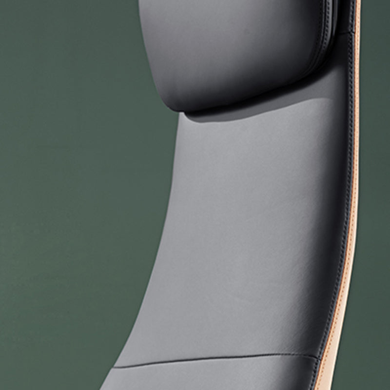 Silla ejecutiva de la silla ejecutiva de brazos acolchados modernos silla de gerentes ajustables para la oficina