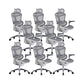 Modern Style Office Chair Adjustable Seat Height Desk Chair with Wheels