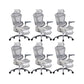 Modern Style Office Chair Adjustable Seat Height Desk Chair with Wheels