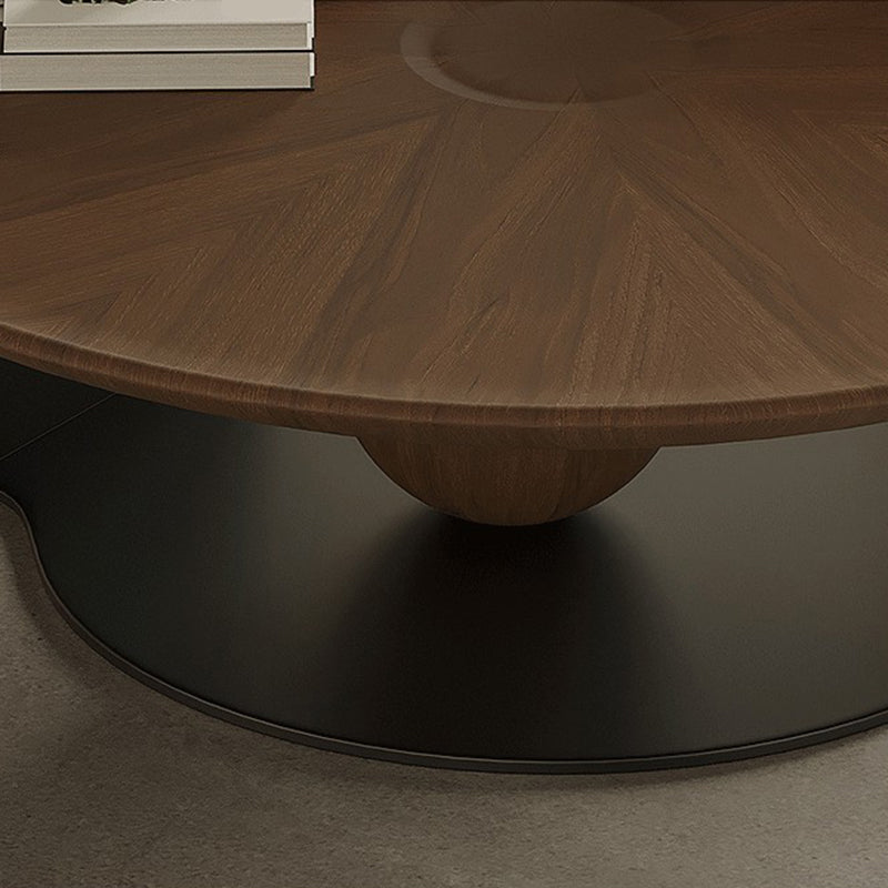 Modern Wood Coffee Table Round Nesting Coffee Table Set for Living Room Clearhalo 'Coffee & Accent Tables' 'Coffee Tables' 'coffee_tables' 'furn' 'furn_coffee_tables' 'Furniture' 'Living Room Furniture' 6637268