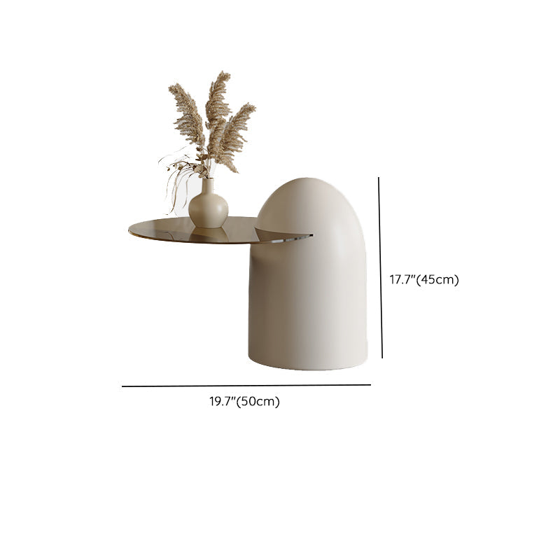 Modern Wood Coffee Table Round Nesting Coffee Table Set for Living Room Clearhalo 'Coffee & Accent Tables' 'Coffee Tables' 'coffee_tables' 'furn' 'furn_coffee_tables' 'Furniture' 'Living Room Furniture' 6637276