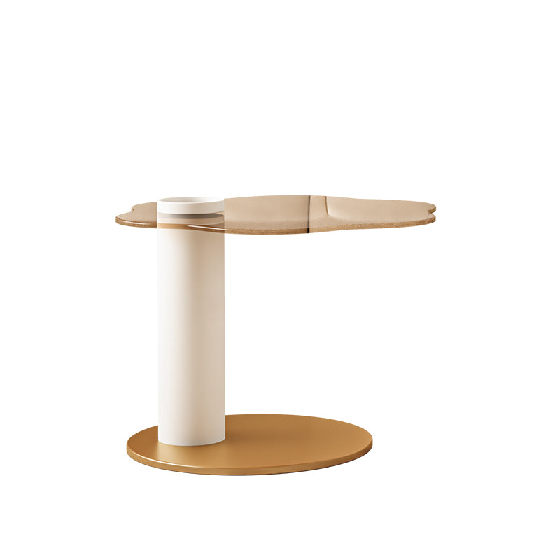 Slate and Metal Coffee Table No Distressing Pedestal Coffee Table Set 22"L x 18"W x 18"H White Clearhalo 'Coffee & Accent Tables' 'Coffee Tables' 'coffee_tables' 'furn' 'furn_coffee_tables' 'Furniture' 'Living Room Furniture' 6637339