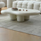 14"H Contemporary Coffee Table White Single Coffee Cocktail Table Clearhalo 'Coffee & Accent Tables' 'Coffee Tables' 'coffee_tables' 'furn' 'furn_coffee_tables' 'Furniture' 'Living Room Furniture' 6637365