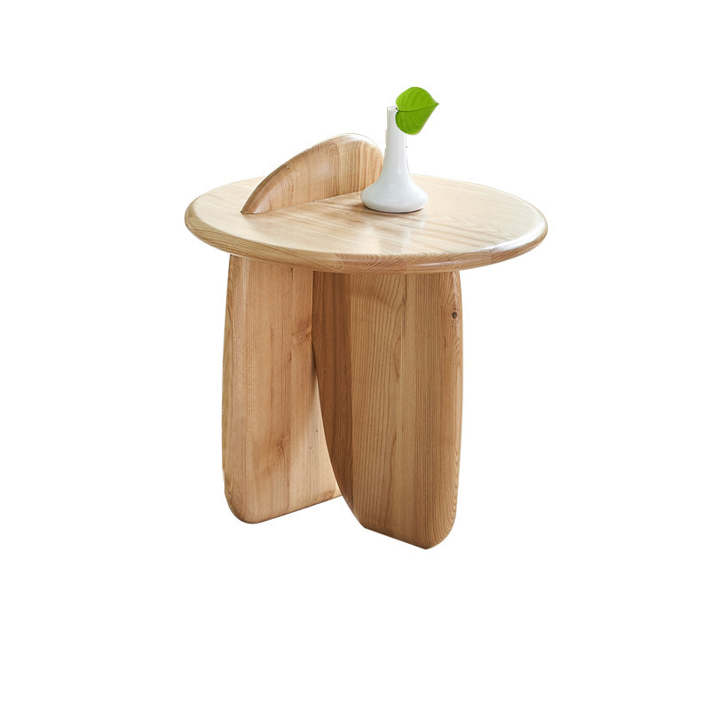 Contemporary Solid Wood Coffee Table Light Wood Coffee Cocktail Table 20"L x 20"W x 22"H Clearhalo 'Coffee & Accent Tables' 'Coffee Tables' 'coffee_tables' 'furn' 'furn_coffee_tables' 'Furniture' 'Living Room Furniture' 6637399