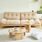 Contemporary Solid Wood Coffee Table Light Wood Coffee Cocktail Table Clearhalo 'Coffee & Accent Tables' 'Coffee Tables' 'coffee_tables' 'furn' 'furn_coffee_tables' 'Furniture' 'Living Room Furniture' 6637403