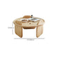 Contemporary Solid Wood Coffee Table Light Wood Coffee Cocktail Table Clearhalo 'Coffee & Accent Tables' 'Coffee Tables' 'coffee_tables' 'furn' 'furn_coffee_tables' 'Furniture' 'Living Room Furniture' 6637414