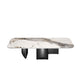 Slate Round Modern Coffee Table No Distressing Coffee Table Set Clearhalo 'Coffee & Accent Tables' 'Coffee Tables' 'coffee_tables' 'furn' 'furn_coffee_tables' 'Furniture' 'Living Room Furniture' 6637420