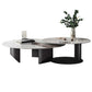 Slate Round Modern Coffee Table No Distressing Coffee Table Set Clearhalo 'Coffee & Accent Tables' 'Coffee Tables' 'coffee_tables' 'furn' 'furn_coffee_tables' 'Furniture' 'Living Room Furniture' 6637423
