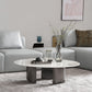 3 Legs Round Slate Coffee Table 13.8" H Modern Cocktail Table Clearhalo 'Coffee & Accent Tables' 'Coffee Tables' 'coffee_tables' 'furn' 'furn_coffee_tables' 'Furniture' 'Living Room Furniture' 6637531
