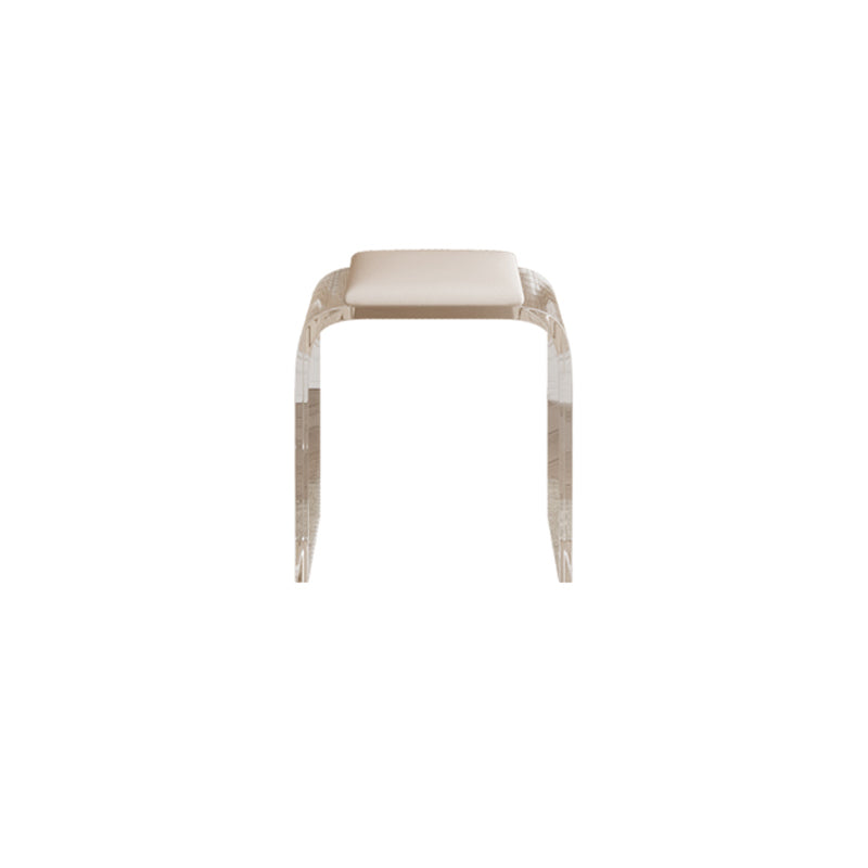 Stone Top Make-up Vanity White Wood Dressing Table with 2 Storage Drawers Clearhalo 'Bedroom Furniture' 'furn' 'furn_makeup_vanities' 'Furniture' 'Makeup Vanities' 'makeup_vanities' 6637583