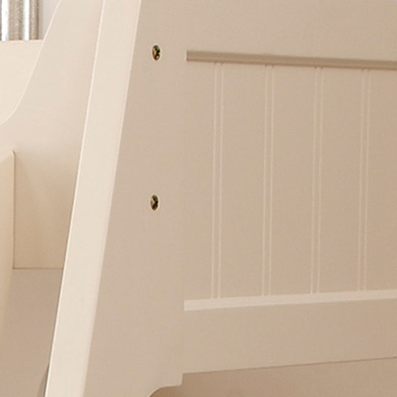 Solid Color Wood Bunk Bed Modern No Distressing Mattress Included Bunk Bed Clearhalo 'Bedroom Furniture' 'Beds' 'furn' 'furn_beds' 'Furniture' 6637630
