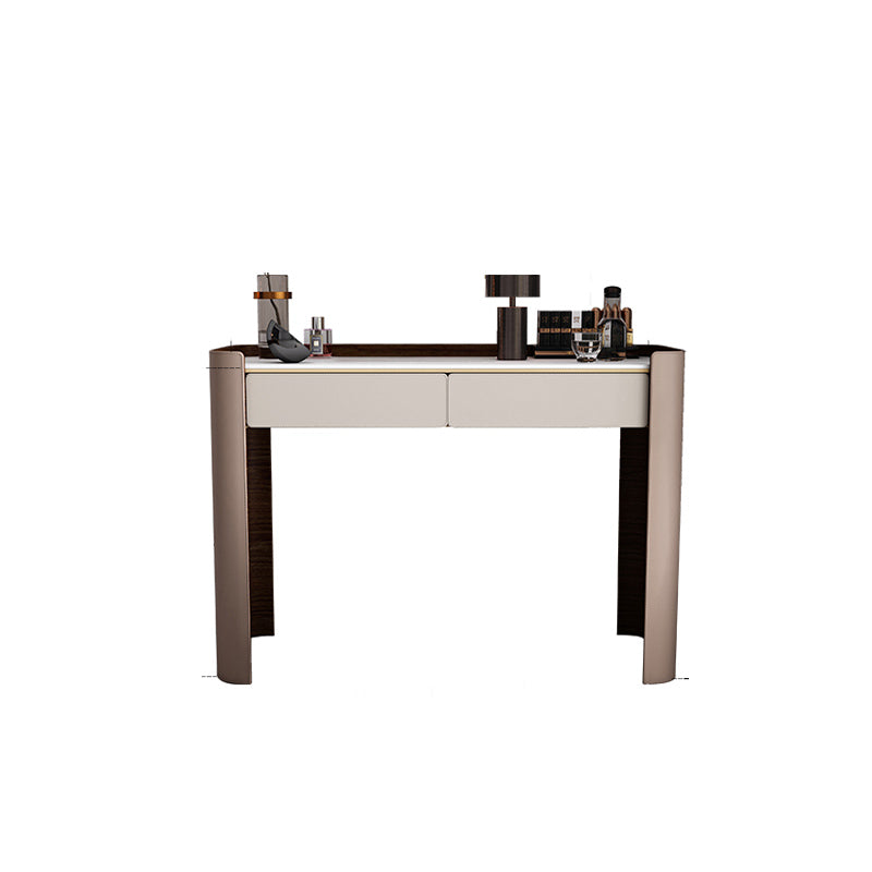 Eigentijds 30.7 "Hoogte Slate Top Table Make -up ijdelheid met laden