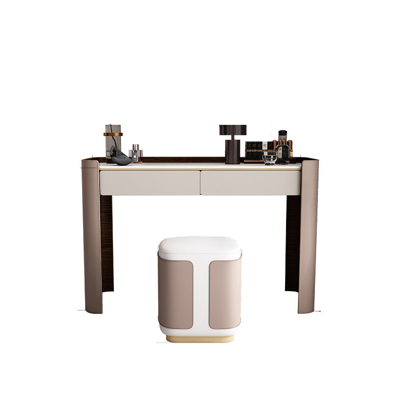 Eigentijds 30.7 "Hoogte Slate Top Table Make -up ijdelheid met laden