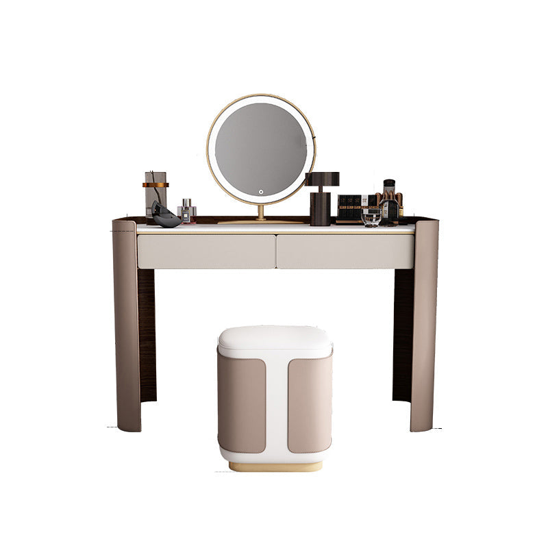 Eigentijds 30.7 "Hoogte Slate Top Table Make -up ijdelheid met laden